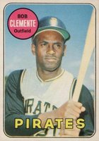 1969 O-Pee-Chee #50 Roberto Clemente Baseball Card