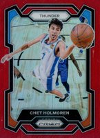 2023 Panini Prizm #115 Chet Holmgren Red Basketball Card