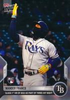 2022 Topps Now #70 Wander Franco Baseball Card