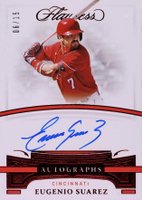 2021 Panini Flawless Flawless Autographs #ES Eugenio Suarez Ruby Baseball Card