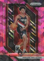 2018 Panini Prizm #61 Anfernee Simons Pink Ice Basketball Card