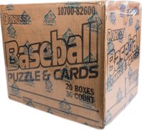 1989 Donruss #WPBC Wax Pack Box Case 20 Boxes Baseball Card