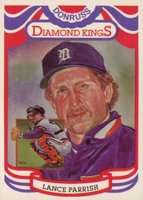 1984 Donruss #15 Lance Parrish Diamond Kings-Steele Baseball Card