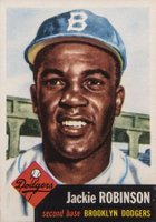 1953 Topps #1 Jackie Robinson Baseball Card