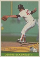 1984 Donruss #639 Dennis Eckersley Baseball Card