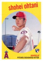 2018 Topps Archives #50 Shohei Ohtani Pitching Stance-No Signature Baseball Card
