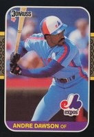 1987 Donruss #458 Andre Dawson Baseball Card