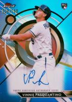 2023 Topps Finest Finest Autographs #VP Vinnie Pasquantino Blue Baseball Card