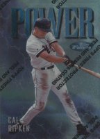 1997 Finest #135 Cal Ripken Jr. w/Coating Baseball Card