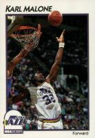 1991 Hoops McDonald's  #44 Karl Malone Basketball Card