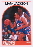 1989 Hoops #300 Mark Jackson Basketball Card