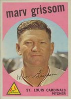 1959 Topps #243 Marv Grissom Baseball Card