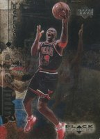 1998 Upper Deck Black Diamond #23s Michael Jordan Sample Basketball Card