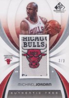 2005 SP Game Used Authentic Tags #ATMJ Michael Jordan Basketball Card