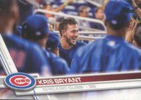 2017 Topps #1 Kris Bryant In Dugout Baseball Card