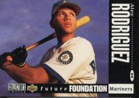 1994 Collector's Choice #647 Alex Rodriguez White Letter Variation Baseball Card