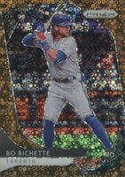 2020 Panini Prizm #71 Bo Bichette Bronze Donut Circles Prizm Baseball Card