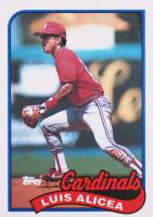1989 Topps #588 Luis Alicea Baseball Card
