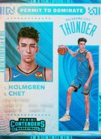 2022 Panini Contenders Permit to Dominate #21 Chet Holmgren Basketball Card