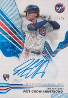 2024 Topps Pristine Pristine Autographs #PAPC Pete Crow-Armstrong Blue Pristine Baseball Card