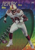 1998 Topps Mystery Finest #M18 Jerry Rice Refractor Football Card