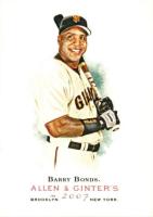 2007 Topps Allen & Ginter #320 Barry Bonds Baseball Card