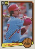 1983 Donruss #168 Mike Schmidt Baseball Card