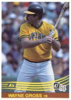 1984 Donruss #375 Wayne Gross Baseball Card