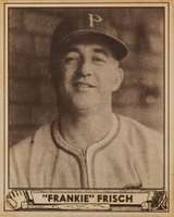 1940 Play Ball #167 Frankie Frisch Baseball Card