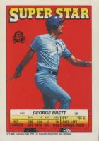 1988 O-Pee-Chee Stickers #41/85 George Brett/Tim Wallach Baseball Card