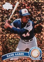 2011 Topps #510 Hank Aaron Cognac Diamond Anniversary Baseball Card