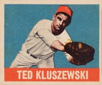 1948 Leaf #38 Ted Kluszewski Baseball Card