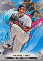 2023 Topps Inception #12 Gerrit Cole Blue Baseball Card