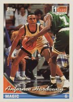 1993 Topps #334 Anfernee Hardaway Basketball Card