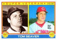 1983 O-Pee-Chee #354 Tom Seaver Super Veteran Baseball Card