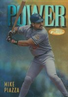 1997 Finest #151 Mike Piazza Refractor Baseball Card