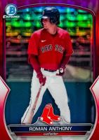 2023 Bowman Chrome Prospects #BCP220 Roman Anthony Red Baseball Card