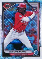 2024 Bowman Mega Box Chrome #22 Elly de La Cruz Baseball Card