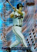 1997 Bowman's Best Cuts #BC2 Chipper Jones Atomic Refractor Baseball Card