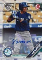 2019 Topps Holiday Bowman  #TH-NM Noelvi Marte Autograph Baseball Card
