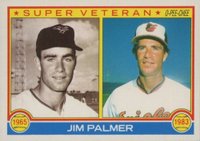 1983 O-Pee-Chee #328 Jim Palmer Super Veteran Baseball Card