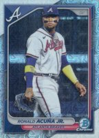 2024 Bowman Mega Box Chrome #32 Ronald Acuna Jr. Baseball Card