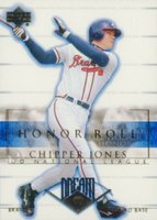 2002 Upper Deck Honor Roll #5 Chipper Jones Baseball Card