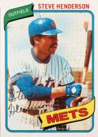 1980 Topps #299 Steve Henderson Baseball Card