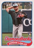 2024 Topps Update 1989 Topps Baseball #40 Jordan Lawlar Baseball Card