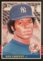 1985 Donruss #347 Ken Griffey Baseball Card