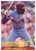 1984 Donruss #305 Garry Maddox Baseball Card