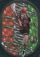 1997 Skybox E-X2001 Jambalaya #3 Dennis Rodman Basketball Card