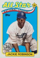 2024 Topps 1989 Topps Baseball All-Star #44 Jackie Robinson Baseball Card
