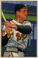 1952 Bowman #97 Willard Marshall Baseball Card